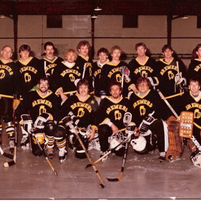 The 1982 Stahley's Brewers Hockey Team